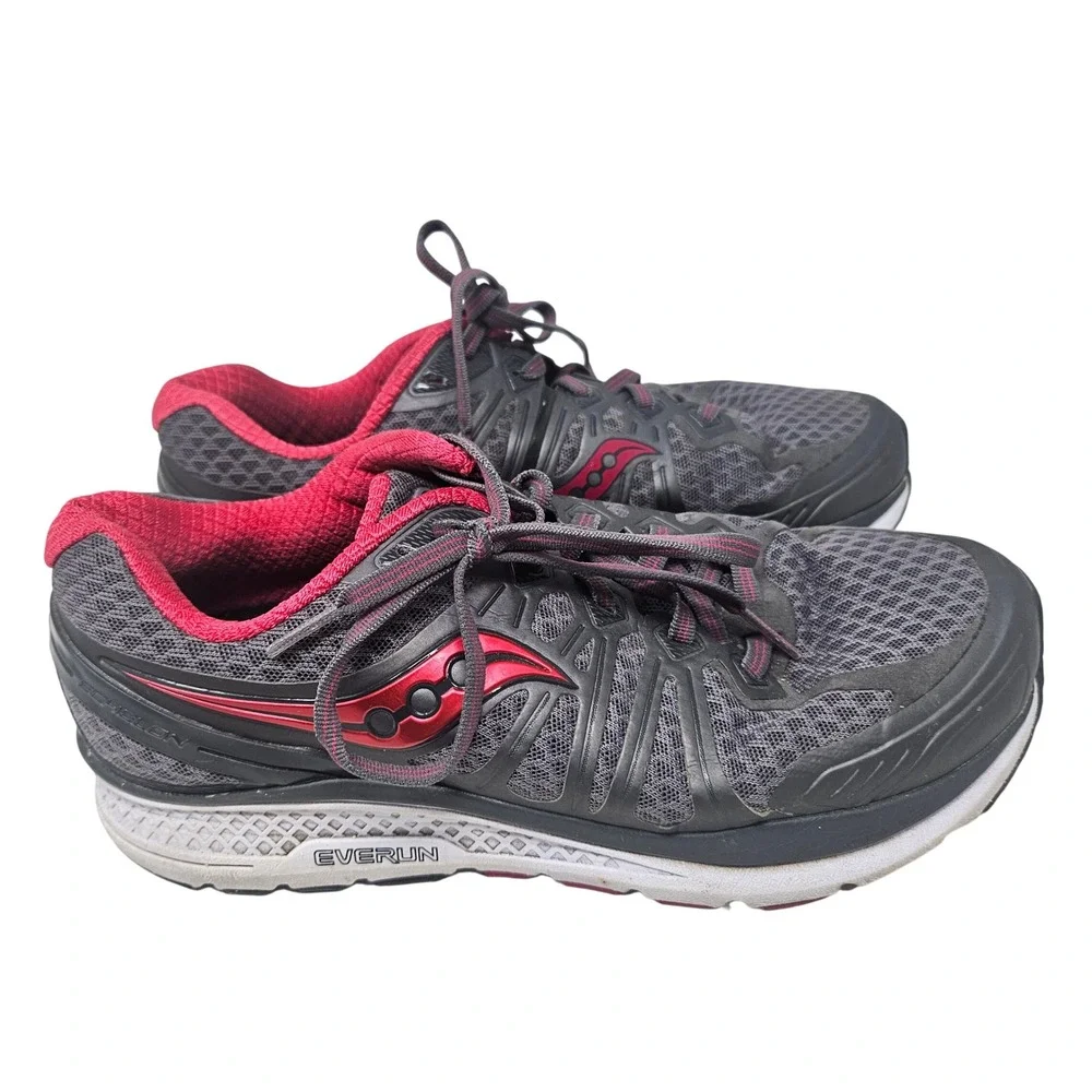 Saucony Echelon 6 Womens Running Shoes Grey Pink S10385-1 Size 7.5 Wide